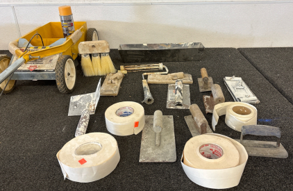 Rust-oleum Striping Machine, Assorted Painters Tools