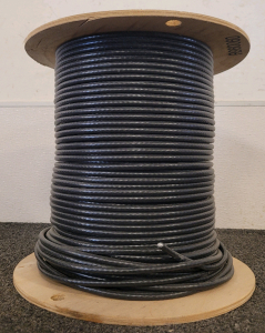Comscope RG 6 18 AWG Black Cable