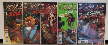 Deadpool Kills The Marvel Universe Again Comic Books #1-5