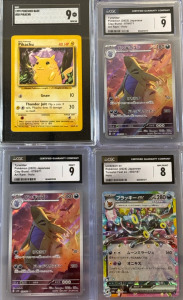 Premium Graded Pok&eacute;mon Bundle &ndash; Mint 9 Pikachu & Stunning Japanese Holos
