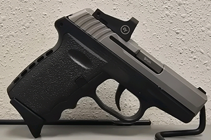 *New*SCCY CPX-2 9mm Pistol, Red Dot Sight, Stainless/Polymer, 10+1 Capacity, New Never Fired, Serial #: C127071