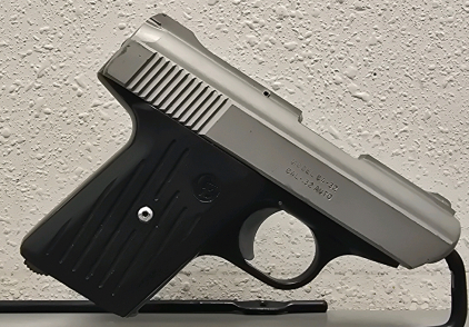 Cobra CA-32 Semi-automatic Pistol, .32 Auto, Nickel Finish, Fixed Sights, Serial # CP118689