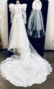 Vintage Wedding Dress Size 10