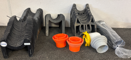 Various Sewer Pipe Parts