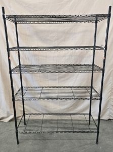 Black Metal Shelves