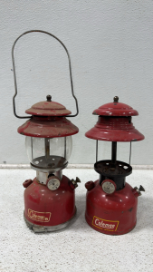 (2) Coleman 200A Lanterns