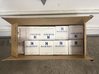 (1) Box Full Of Harney Chrome Towel Rings
