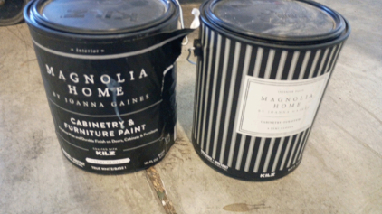2) Kilz Magnolia Home Cabinetry and Furniture Paint True White Semi Gloss #M3318