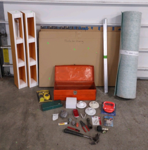 Prints for Framing, a Roll of (Approx. 10'+) Tile Underlayment, & More!