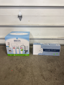 (1) Luxe Bidet & (1) Brita Under Sink Filtration System