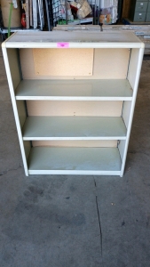 Steel Bookcase 32x14x42