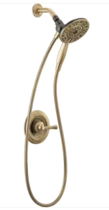 (1) Delta - Chamberlain Gold In2ition Single-Handle 4-Spray Shower Faucet in Champagne Bronze (Valve Included)