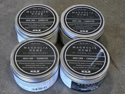 (4) Magnolia Home by Joanna Gaines KILZ Dark Wax - Aged Look + Character - 5.7OZ / +$100 Combined Value!
