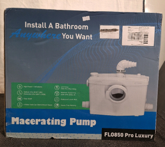 (1) 850W Macerating Pump
