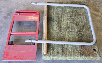 Raymond Karry King File Cabinet Dolly 500LB Capacity - 15" x 32" / +$150 Value! & Carpet Padded Furniture Flat Dolly - 24&frac14;" x 36&frac12;"