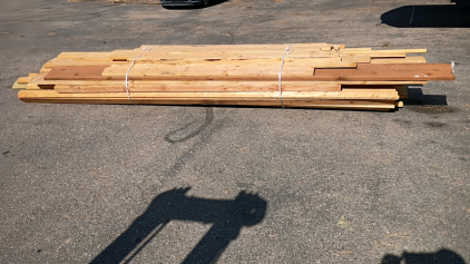 Whole Bunk Scrap Wood 1x6, 2x4, 2x6, 9ft-20ft