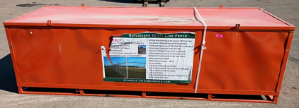 AllMetal K17 Galvanized Chain Link Fence 500ftx6.5ft