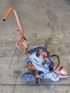 Stihl TS400 Gas Powered Cutquik Cut-Off Concrete Machine w/ Mounted Push Dolly