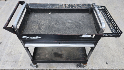 Pro-Comp Metal Rolling Tool Cart w/ Drawer - 36"H x 40"W x 21"D