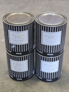 (4) Magnolia Home by Joanna Gaines KILZ Cabinetry/Furniture Paint Cans - Semi Gloss&bull;Base 3 - 29FL OZ / +$120 Combined Value!