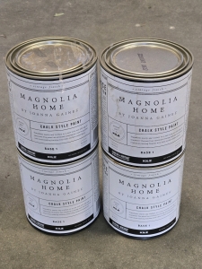 (4) Magnolia Home by Joanna Gaines KILZ Chalk Style Paint Cans - Vintage Finish&bull;Base 1 - 31FL OZ / +$120 Combined Value!