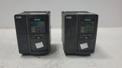 (2) Siemens Micromaster 420 (MM420)