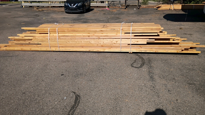 Whole Bunk Scrap Wood 1x6, 2x4, 2x6, 9ft-20ft