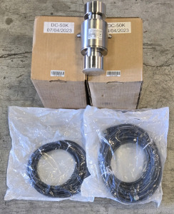 (2) *New* Cardinal DC-50k (50,000LB) Digital Scale Load Cells & (2) Cardinal Detecto Load Cell Cables (Revision E & Revision G) / +$400 Combined Value!