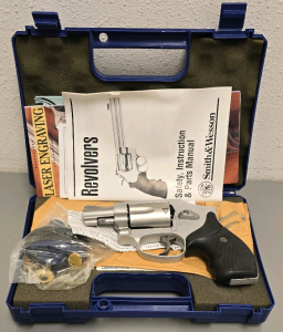 Smith & Wesson Airweight Revolver, .38 S&W SPL +P, Serial: CDZ0064