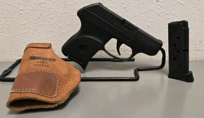 Ruger LCP .380 Auto Pistol, Serial 376-89312, Includes Magazine & Holster