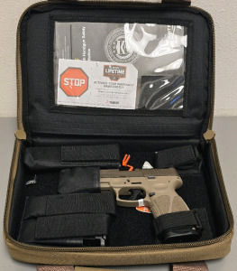 *New* Taurus G3 9mm Semi-Automatic Pistol, 15+1 Capacity, Tan Finish, Serial ADJ738940