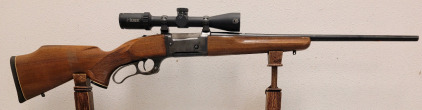 Savage 99C Series A Rifle, .243 Win, Burris Scope, Serial D045550
