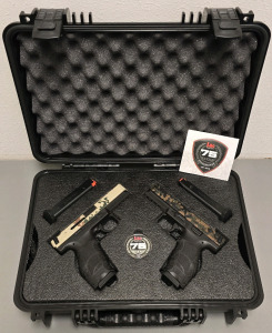 *New* HK VP9 9mm Semi-Automatic Pistol 75th Anniversary Collector Set, Camouflage Finish, 15 Rounds