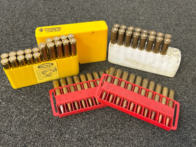 Mixed Ammo: 375 H&H (10 rnds) and 264 Win Mag (36 Rnds)