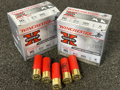 (2) Boxes Of Winchester 16 Ga. 2-3/4" Shotgun Cartridges