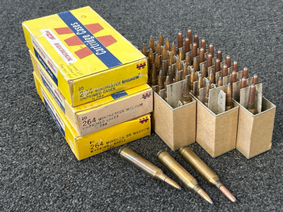 (53) Rnds Of 264 Winchester Magnum