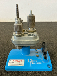 Dillon Precision 30-30 Reloading Die Set On Toolhead