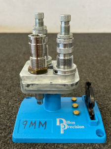 Dillon Precision 9mm Reloading Die Set On Toolhead
