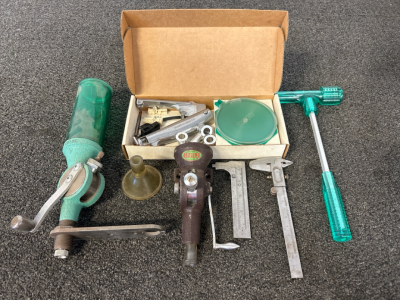 Reloading Parts And Tools Includes: Kinetic Bullet Puller, Hand Priming Tool, Calipers and More