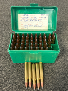 (50) Rnds Of Hornady 30-06 180 Gr. In Green Case