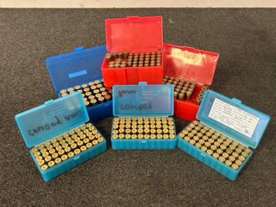 Mixed Brass: 45 Colt, 45-70 GOV, 243 Win, And 338 Win Mag