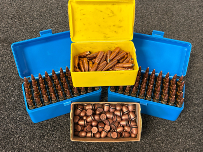 223 Ammunition, 30 Cal Bullets and .38 Roundnose Bullets