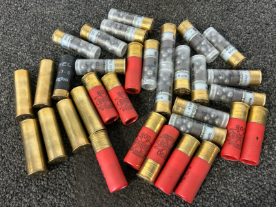 (33) Rnds Of 12 Ga. Cartridges