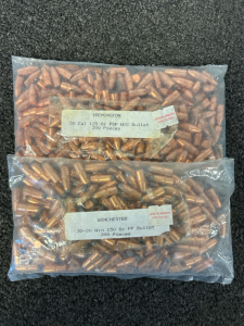 Remington 30 Cal 125 Gr. PSP Bullets (200 Ct) and Winchester 30-30 Win 150 Gr. Bullets (200 Ct)
