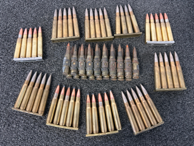 (65) Rnds Of Mixed Rifle Cartridges (8 mm)
