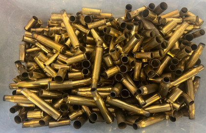 Mixed Brass Including 38 Special, 30-40 Krag, 25-06 Remington, 30-06 Sprg, 7mm Rem Mag Etc.