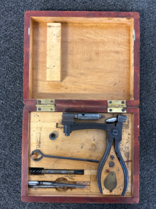Vintage Decapping and Cleaning Tool Set Specifically Designed For Small-Arms Cartridges