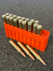 Box Of 25-06 REM and 30-06 SPRG Rifle Cartridges