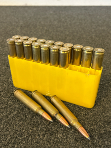 Box Of 270 Magnum, 7mm REM MAG, and 300 Magnum Rifle Cartridges