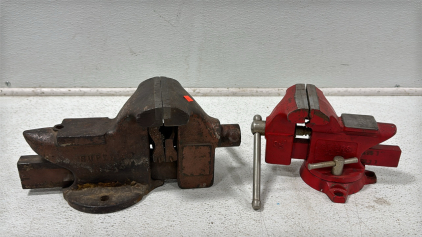 (1) Erie Tool Works Vise (1) 3.5&rdquo; Sears Vise